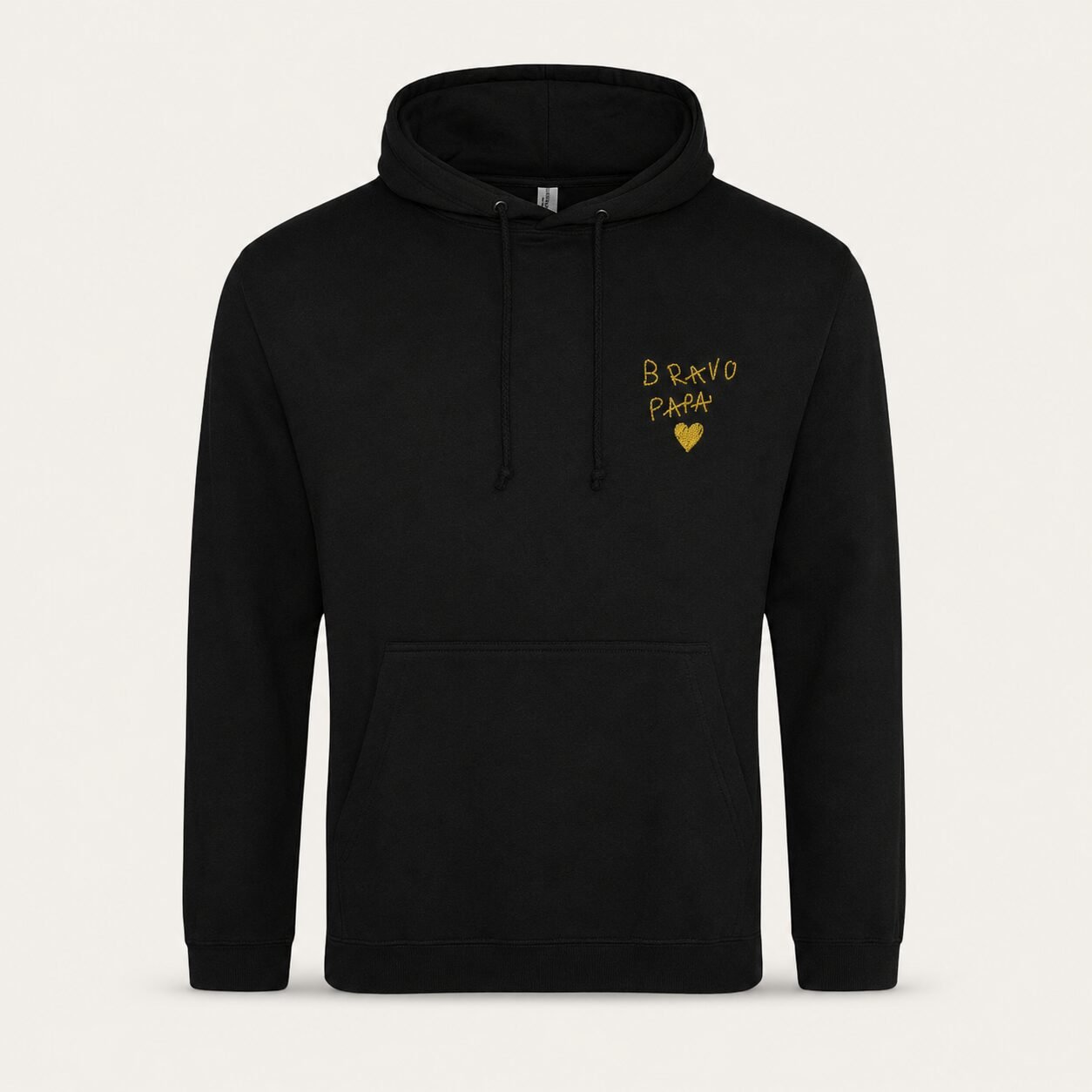 Sweat à capuche brodé avec dessin d'enfant personnalisé – Image 4
