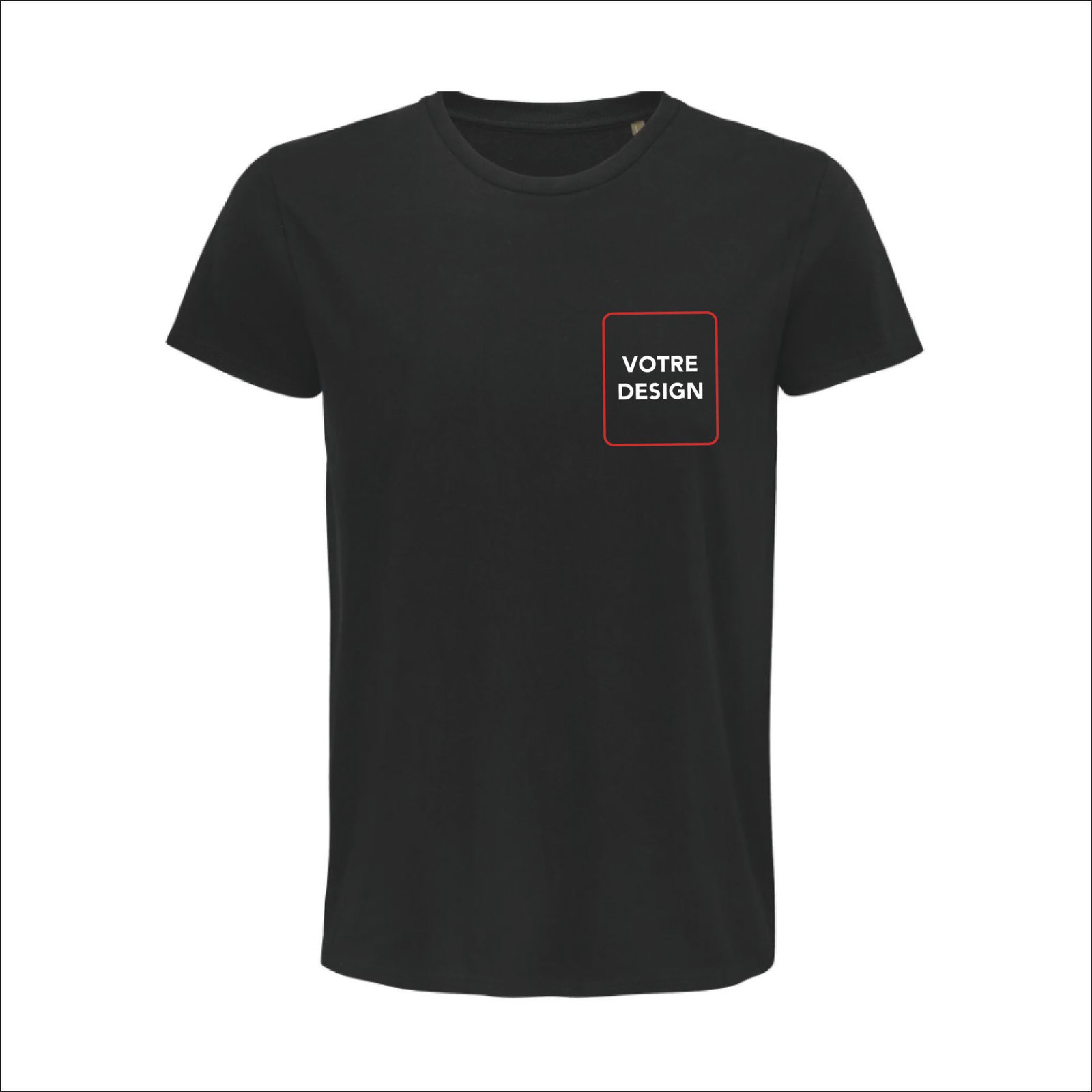 T-shirt avec deux marquages