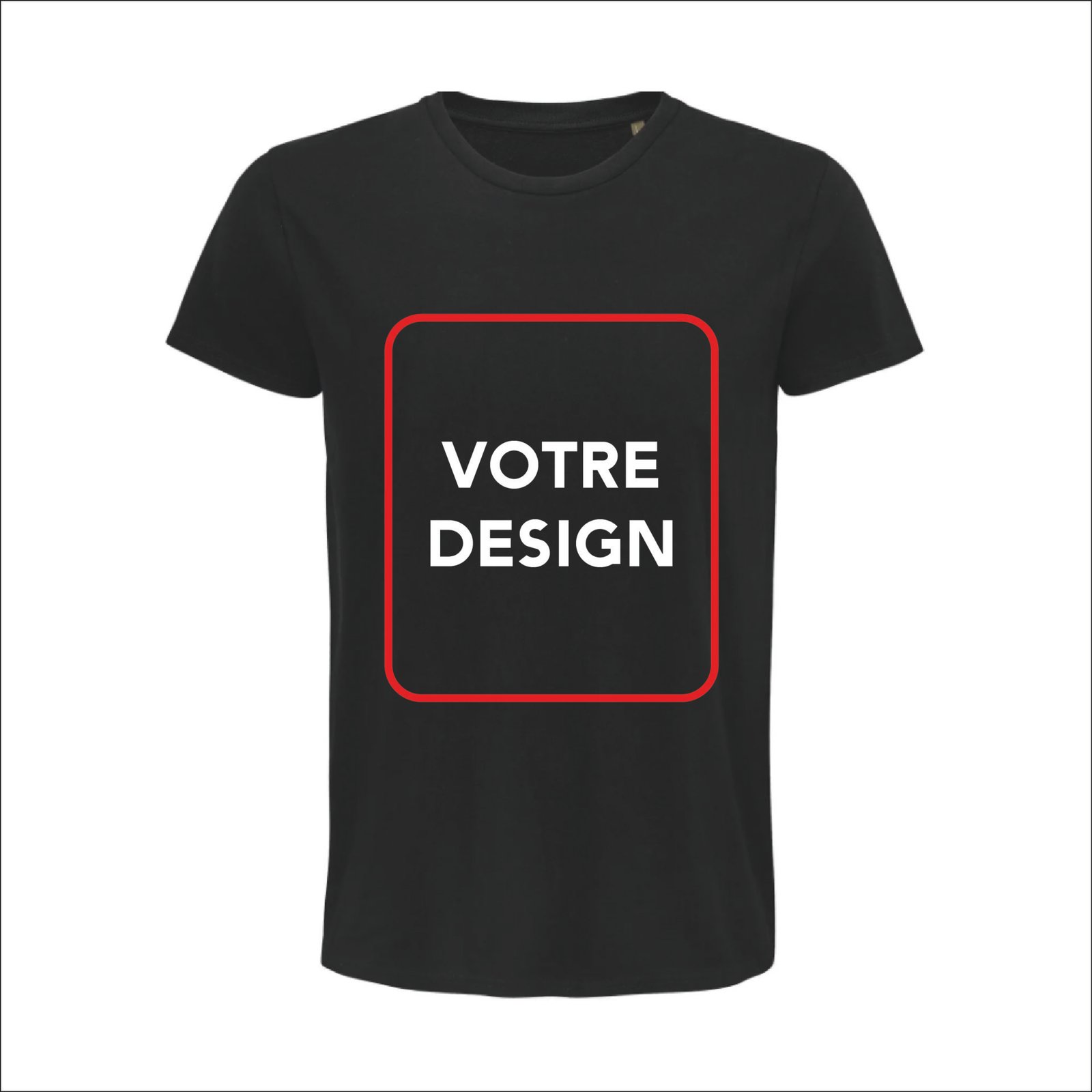 T-shirt avec deux marquages – Image 2