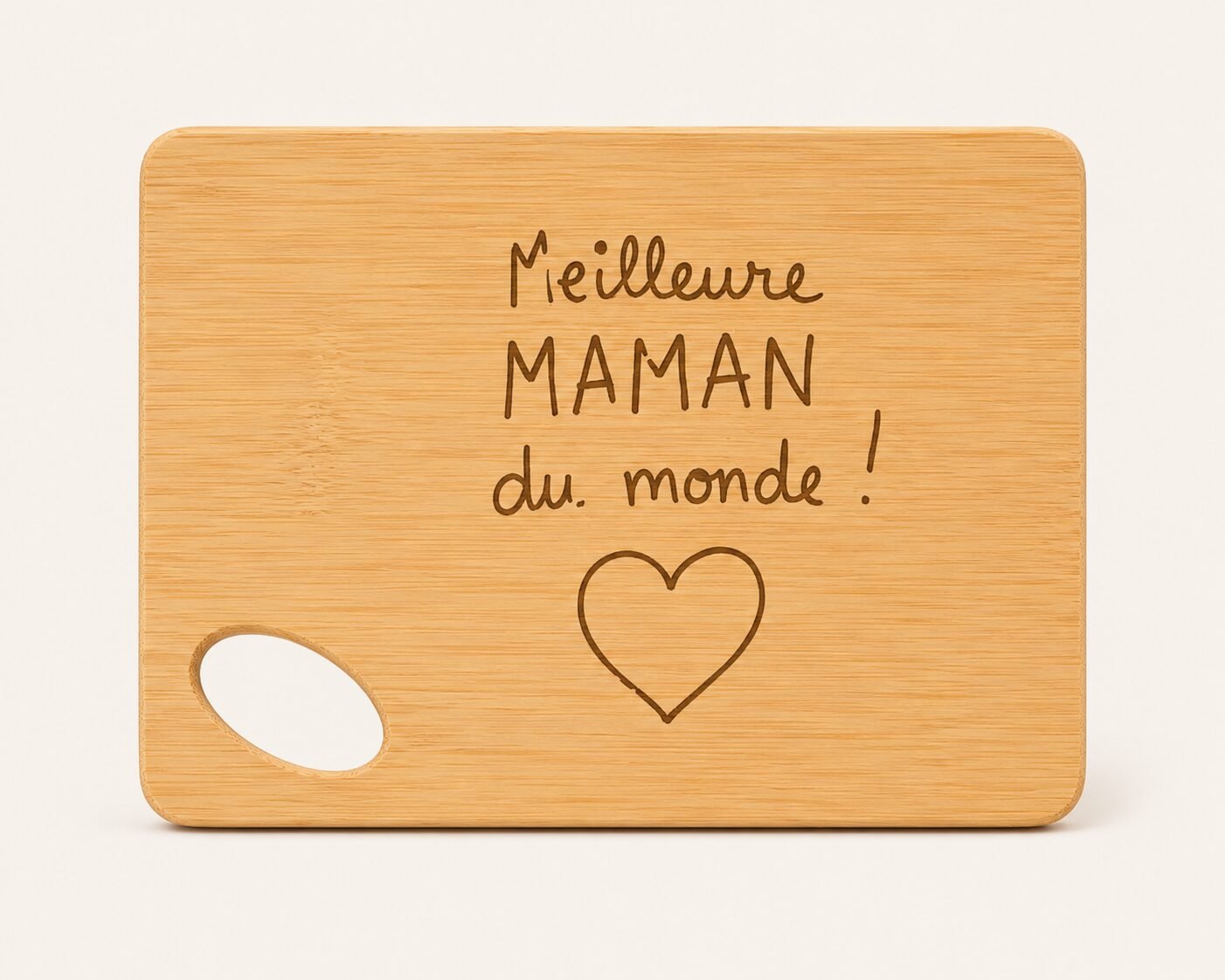 Planche apéro A5 gravée avec dessin enfant personnalisé – Image 3