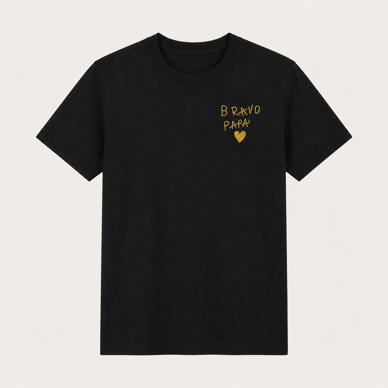 T-shirt brodé avec dessin d'enfant personnalisé – Image 5